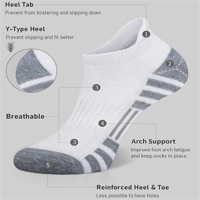 Unisex Cushioned Breathable An - Athletic Sock Cushion avis et prix