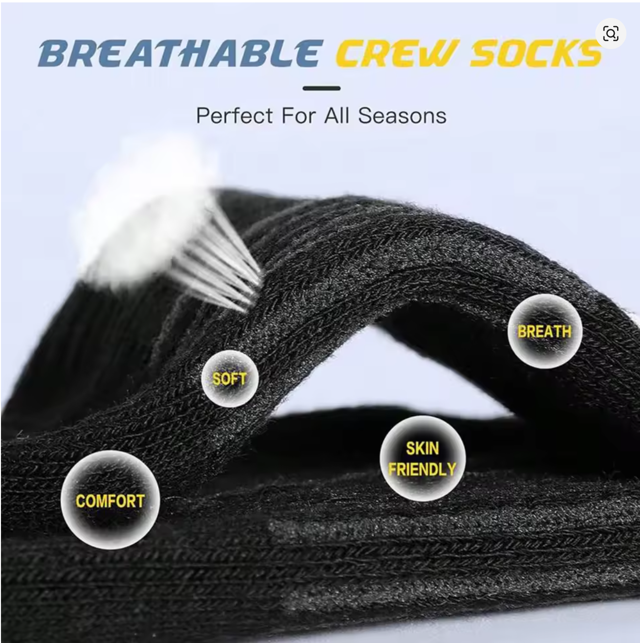 Men's High Performance Athleti - Cotton Crew Sock Pack avis et prix