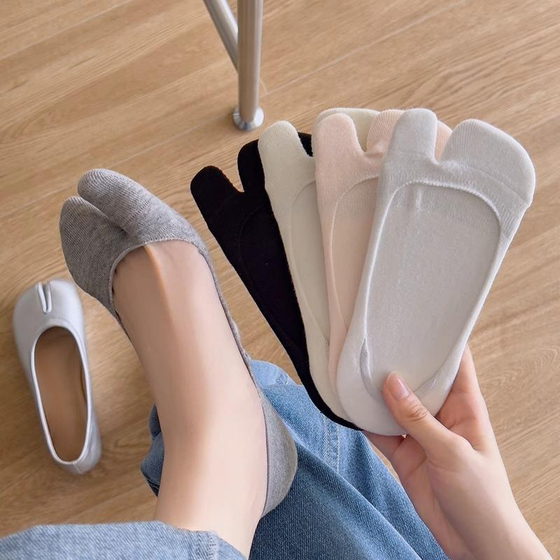 5pairs Summer Thin Cotton Two  - Toe Sock Split avis et prix