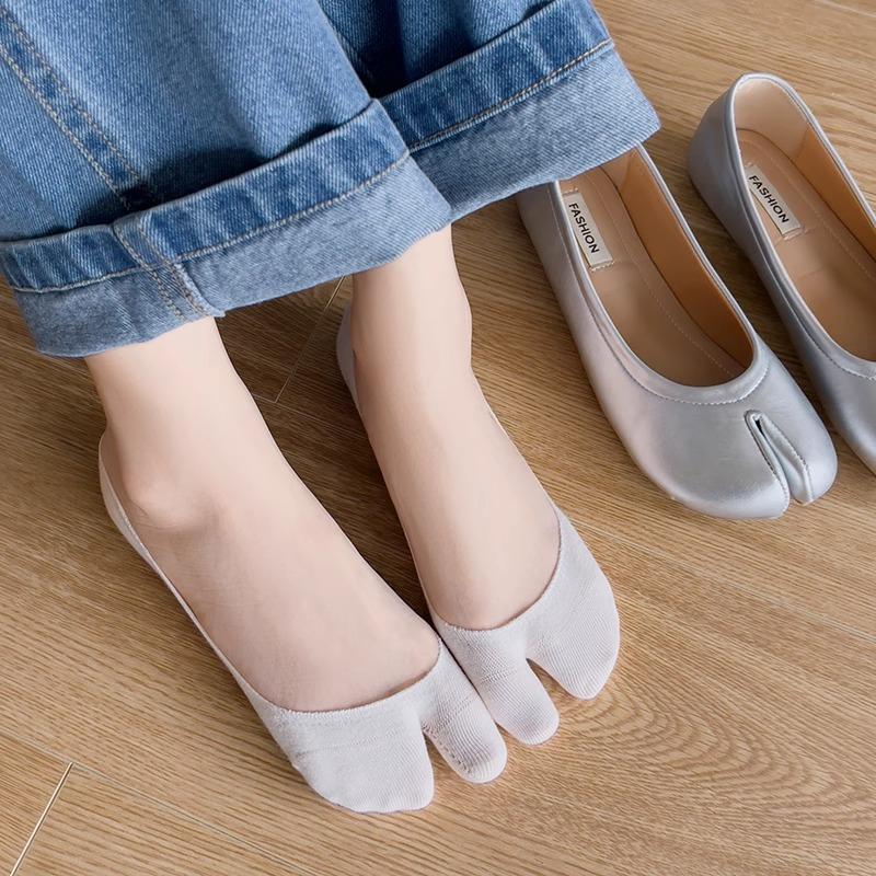 5pairs Summer Thin Cotton Two  - Toe Sock Split avis et prix