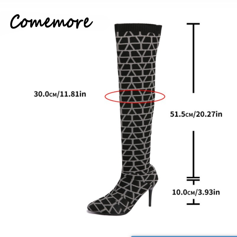 Comemore Women's 2026 Spring A - Knee High Sock Women avis et prix