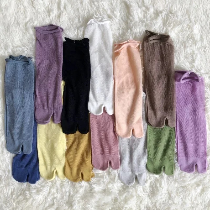 White Split Toe Socks for Wome - Toe Sock Split avis et prix