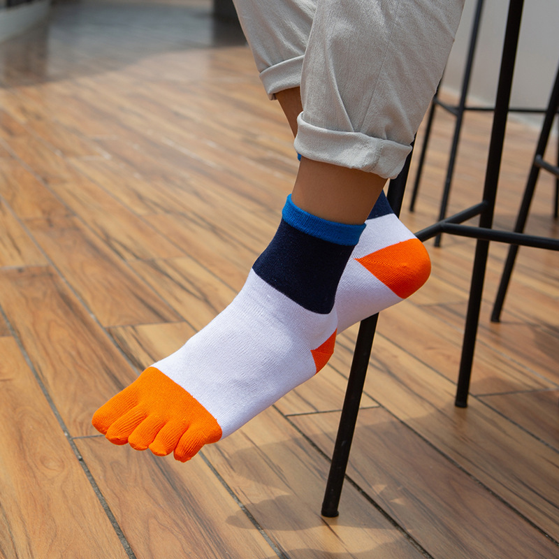 1/5 Pairs Men Five Finger Sock - Toe Sock Split avis et prix