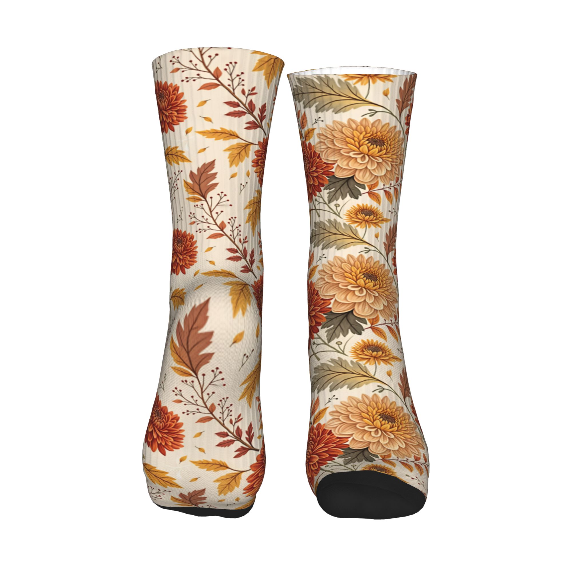Fun Mens Autumn Chrysanthemum  - Dress Sock Men avis et prix