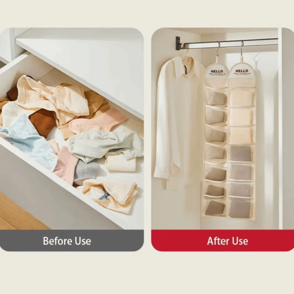 Home Organizer Behind Door Han - Sock Organizer Tray avis et prix