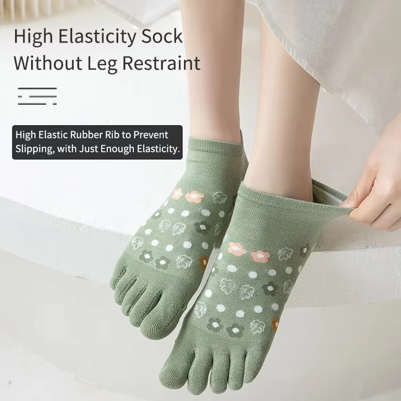 3 Pairs of Women's Spring and  - Toe Sock Split avis et prix