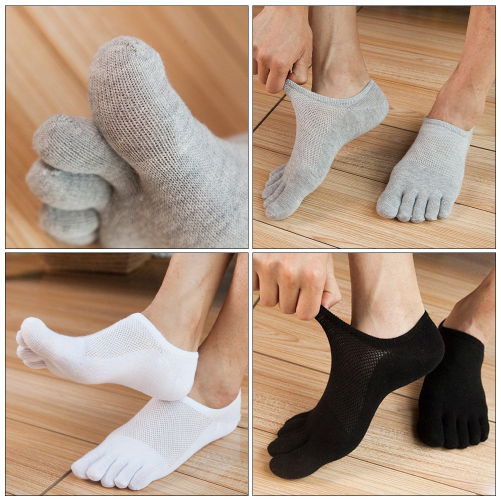 5Pairs Male Low Cut Socks Brea - Invisibility Sock Loafer avis et prix