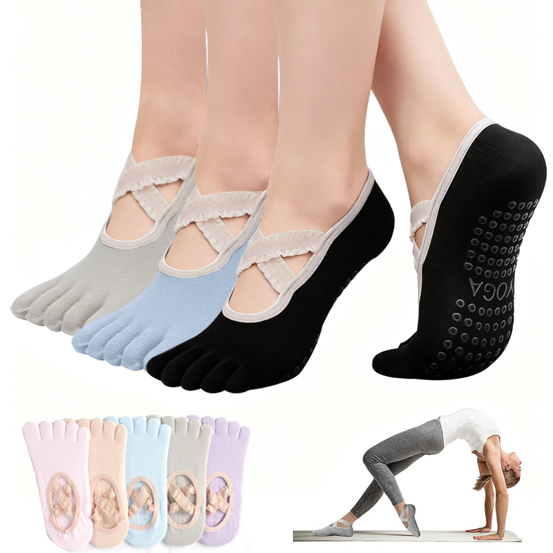 Ladies Non-Slip Pilates Socks  - No Show Sock Women avis et prix