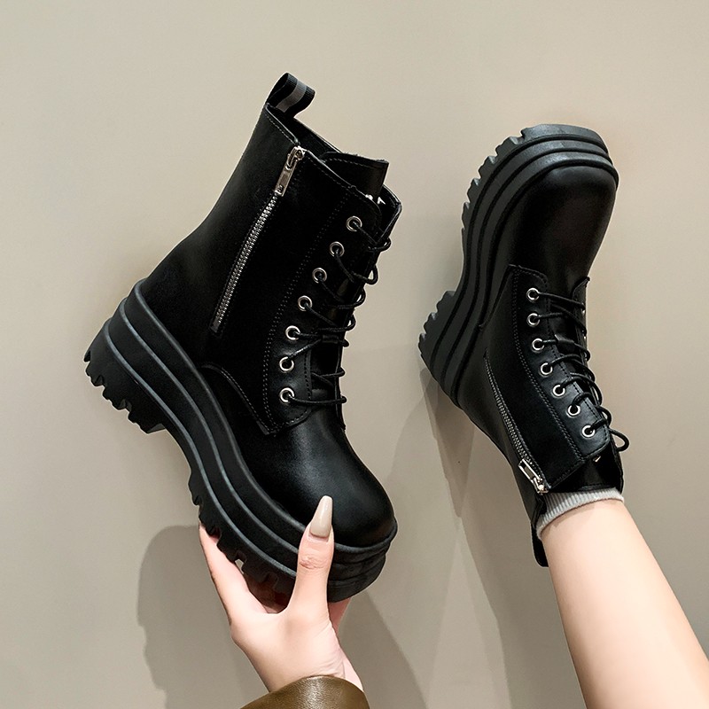 Fall/Winter New Side Zip Platf - No Show Sock Women avis et prix