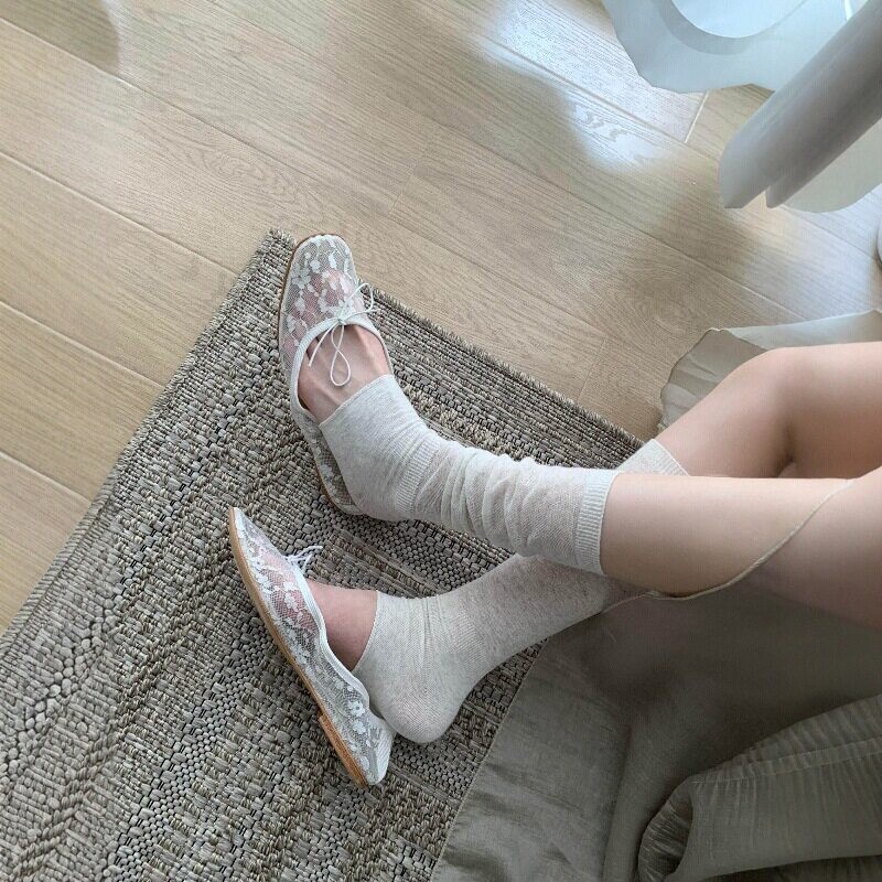 1 Pair Sheer Mesh Slouchy Leg  - Boot Sock Slouchy avis et prix