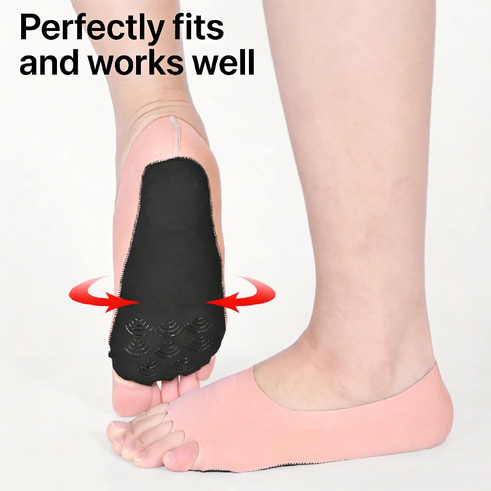 1Pair Toeless Yoga Socks for W - Grip Sock Yoga avis et prix