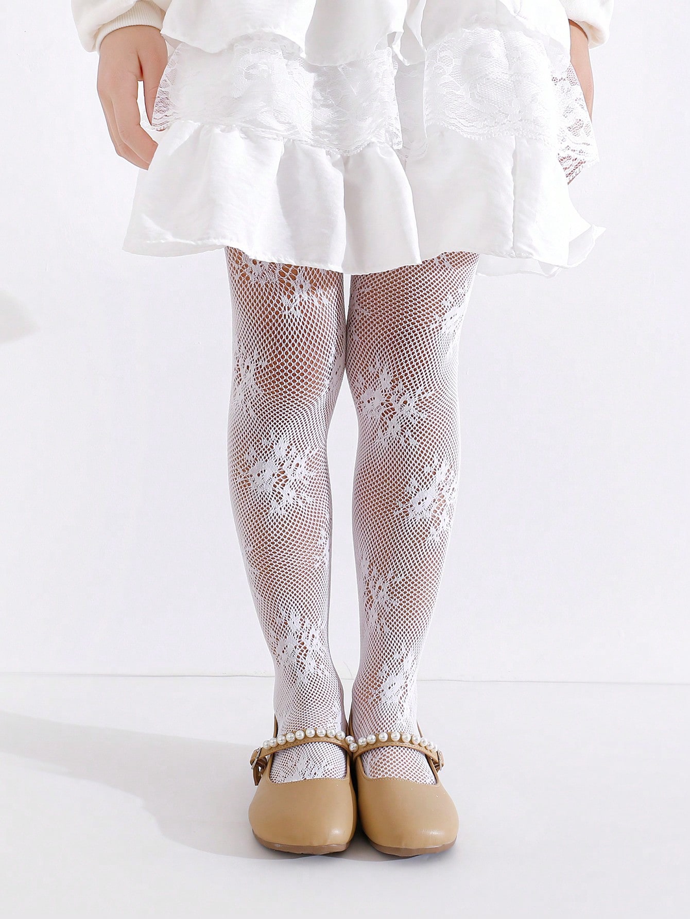 2Pack Kid Hollow Fishnet Tight - Tights Pantyhose Sheer avis et prix