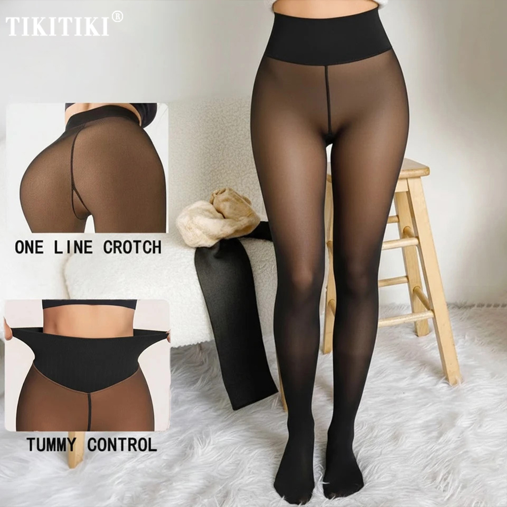 One Seam Fleece Lined Tights W - Tights Pantyhose Sheer avis et prix