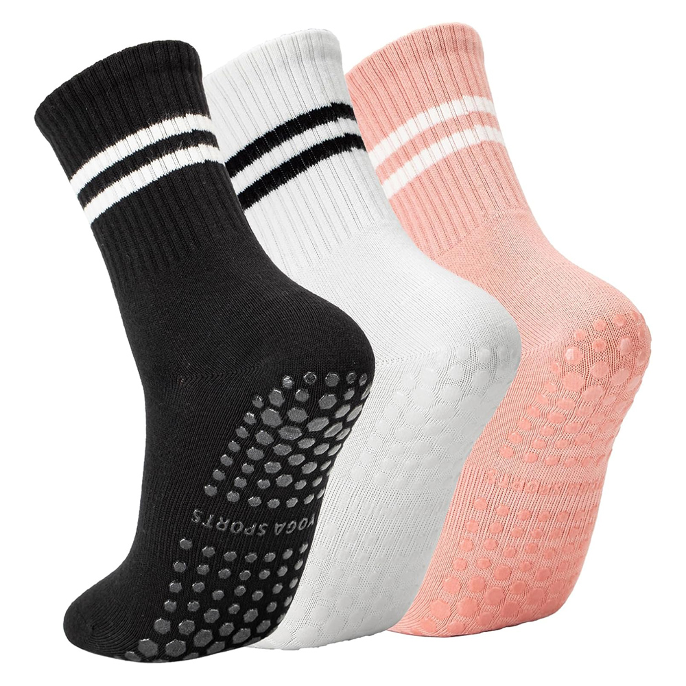 Yoga Pilates Socks with Grips  - No Show Sock Women avis et prix