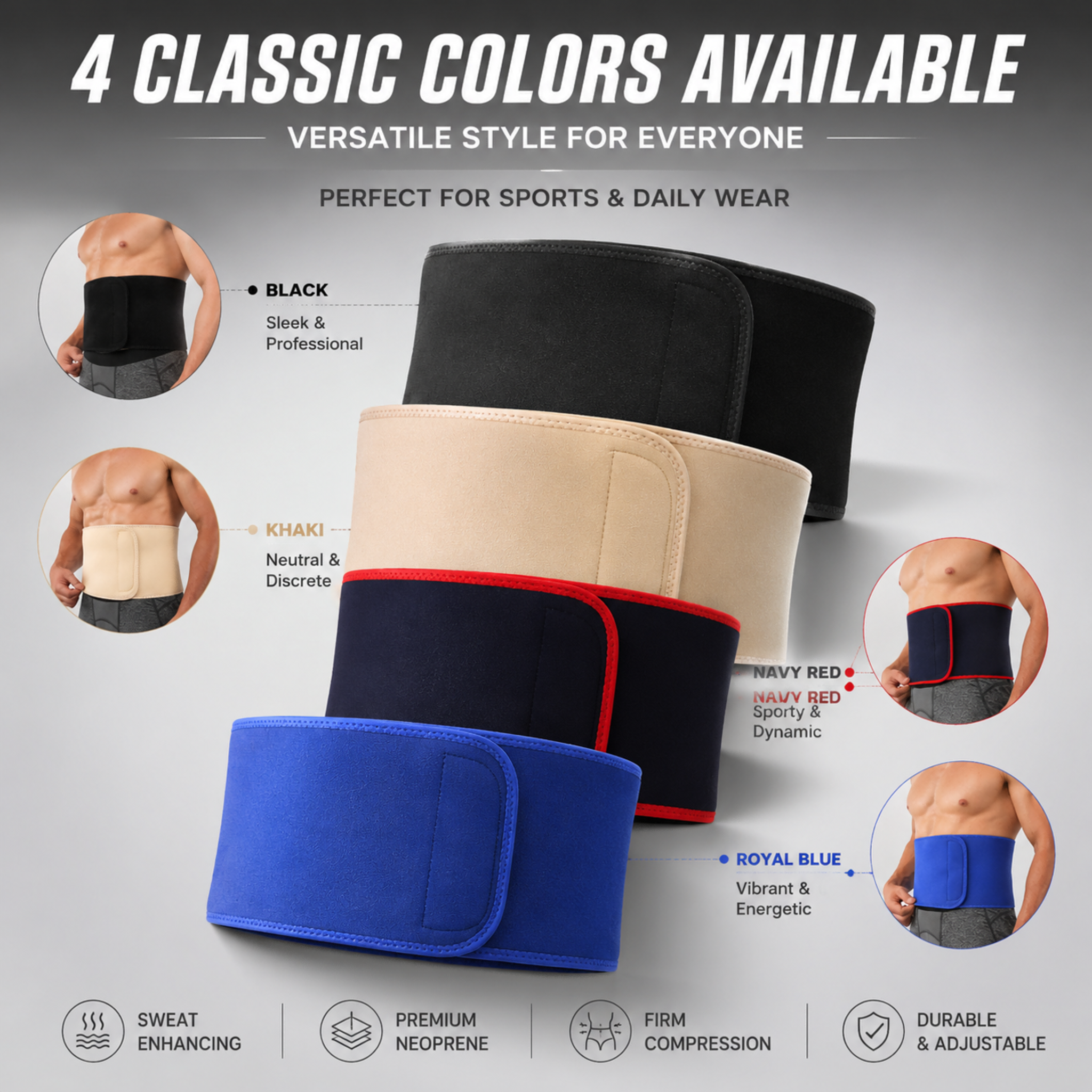 VBOSI Back Support Lumbar Belt - Ankle Brace Sock avis et prix