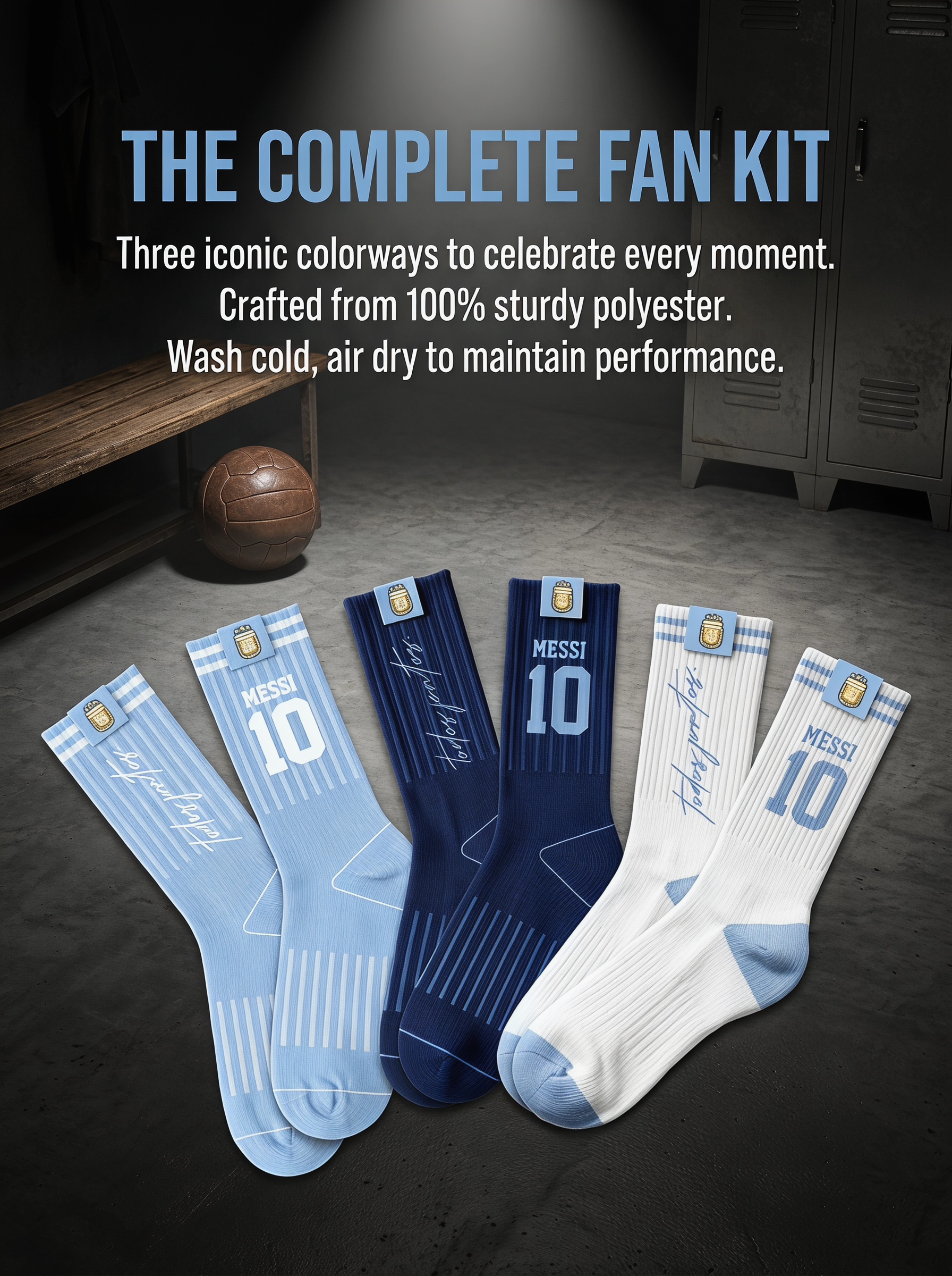 Officially Licensed Argentina  - Sock Organizer Tray avis et prix