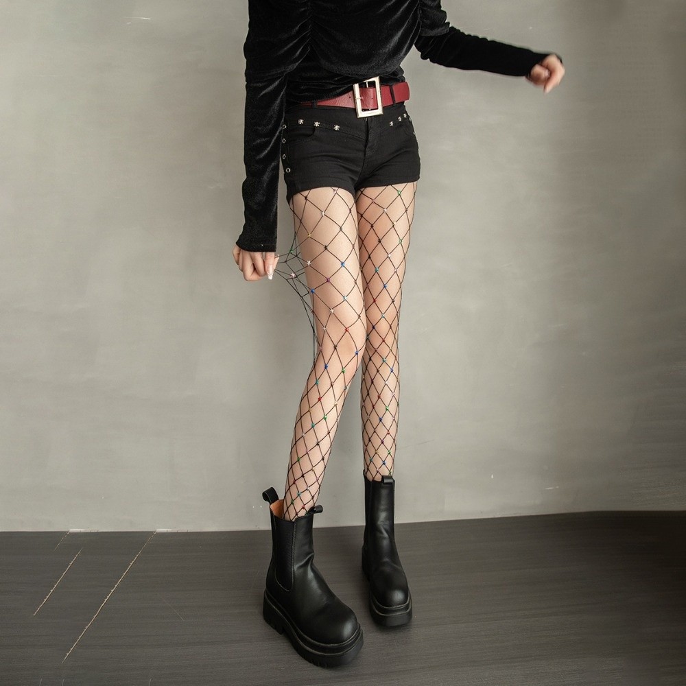 Y2K Colorful Fishnet Stockings - Fishnet Stocking Women avis et prix
