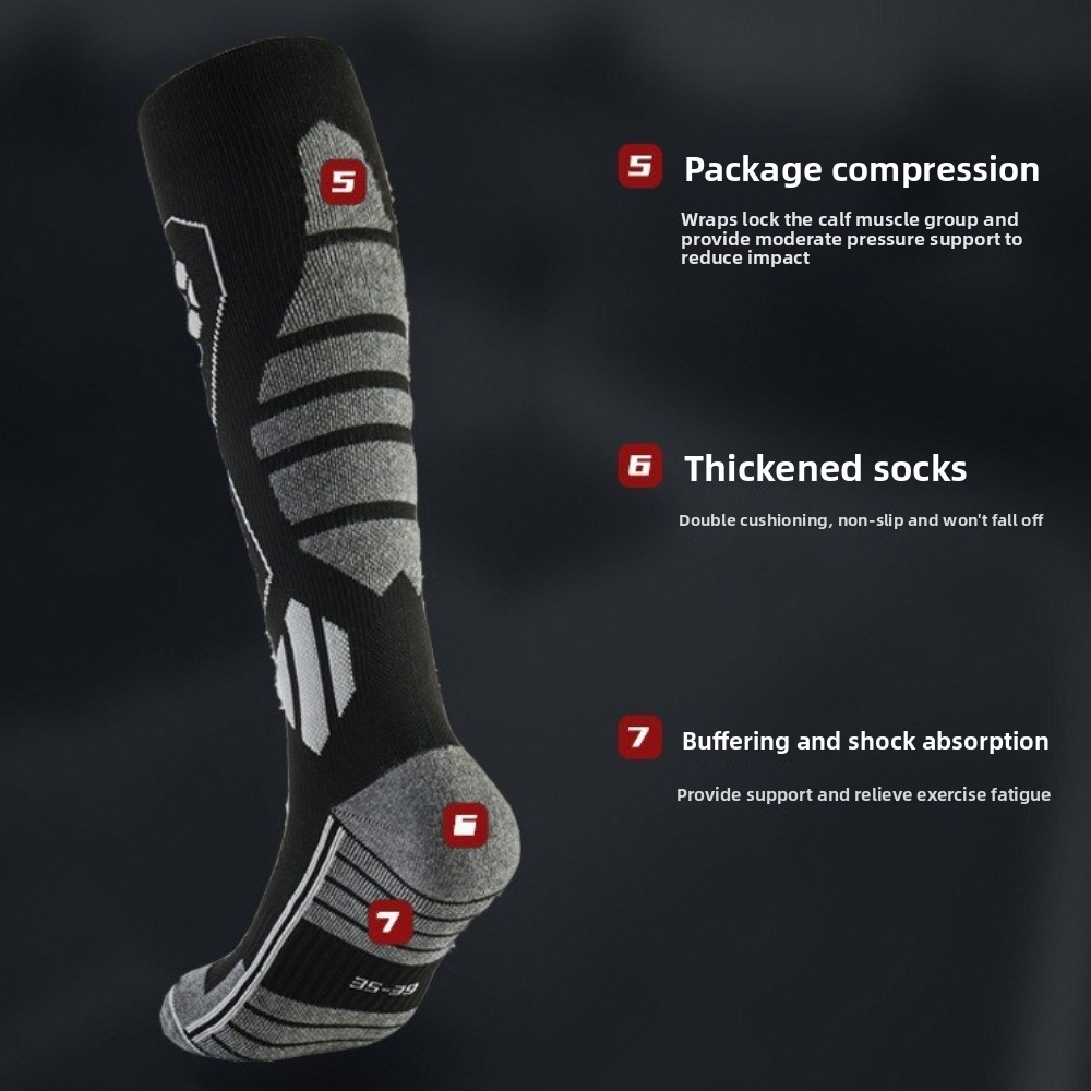 New Thickened Ski Socks Breath - Thermal Sock Winter avis et prix