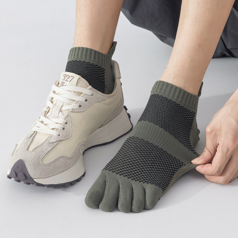 5 Pairs Sports Toe Socks Men T - Ankle Sock Low Cut avis et prix