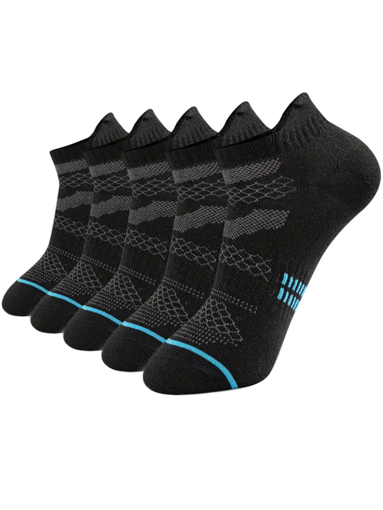 5Pairs Soft Padding No Show So - No Show Sock Women avis et prix