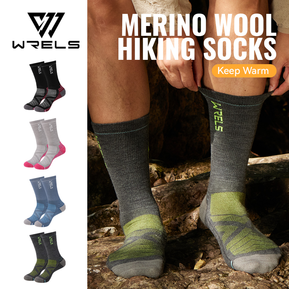 WRELS 1/2/3 Merino Wool Socks  - Thermal Sock Winter avis et prix