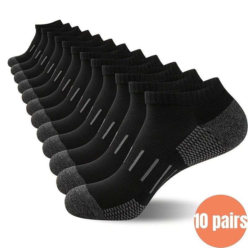 10 Pairs Men's Ankle Socks Hee - Ankle Sock Low Cut avis et prix